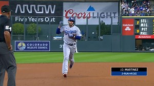 36K views · 3.5K reactions | Welcome to the 100 RBI club, J.D.! | Los Angeles Dodgers | Facebook