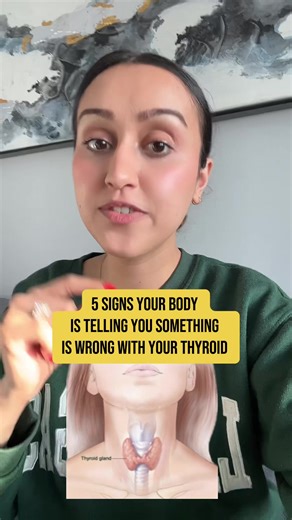 Here are five signs your body is giving you that you have a thyroid disorder! This video will show you the signs of both hypothyroidism as well as hyperthyroidism! #thyroid #signs #hypothyroid #hyperthyroid #health
