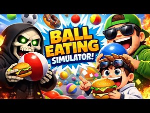 R.I.P. Joins Valley Dude in Ball Eating Simulator! 🍔⚽ | Roblox