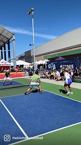 Dylan Frazier & Simone Jardim playing together for her farewell season is too good. 👩🏽‍🤝‍👨🏼 A rising star and a living legend. ⭐️🐐 | The Kitchen - Pickleball