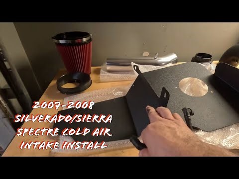 2007-2008 Silverado/Sierra Spectre Cold Air Intake Install