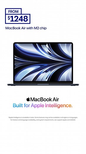 Experience the incredible performance of Mac. The game-changing power of Apple silicon, superfast SSD storage and stunning displays mean you can do more, create more and play more. | Officeworks
