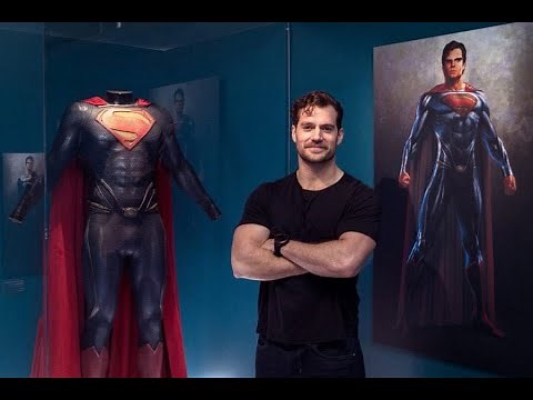 Henry "mustache" Cavill on the set 'Zack Snyder's Justice League' #Superman