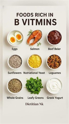 Foods rich in B VITAMINS #healthtips #healthyfood #dmfordietplans #likeandsubscribe