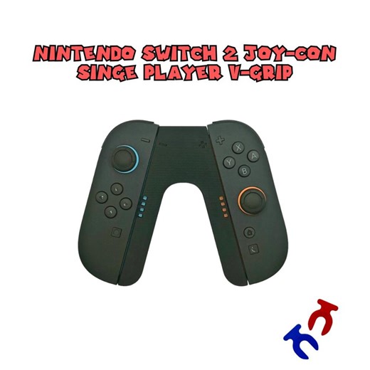 Grip for Nintendo Switch 2 Joy-cons | Single Player Controller + Analog Locks | Ergonomic V-grip - Etsy