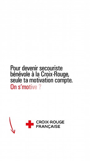Apprenez les bons gestes, ceux qui sauvent des vies. Devenez secouriste bénévole. | Croix-Rouge française