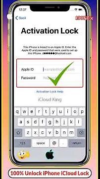 Remove activation Locked iPhone/iPad 100% Fixed✅ iCloud Delete☑️ #foryou #icloudking #icloud #iphone