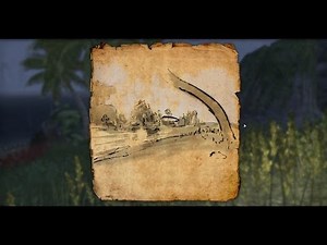 Elder Scrolls Online Grahtwood CE Treasure Map