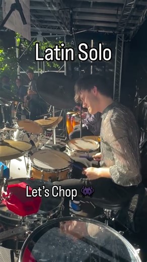 Latin Drum Solo #drums #creativdrums #drummer #grooveoftheday #music #drumming #latin