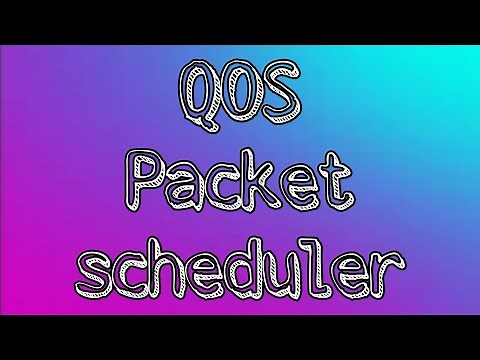 How to use QOS Packet Scheduler for Gaming and Low Latency