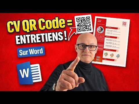 WORD Create A Catchy Resume With A Quick Response CODE