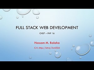 HMB | FSWD | CH07 | PHP 7 16