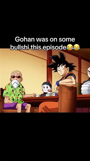 GOHAN HATES TIEN 😂 #funny #anime #meme #memes #shorts #naruto #onepiece #dragonball