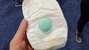 Pampers new device sends you a notification when your kid has a dirty diaper