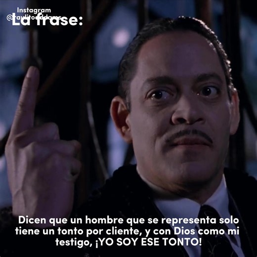 30 Años de Raúl Juliá como Gómez Addams