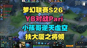 【集锦版】YB对战Pari，小孩哥逆天虚空，扶大厦之将倾（fy解说）_游戏热门视频