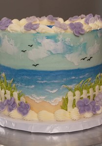 East Coast Summer Cake Decorating: Cape Cod Vibes