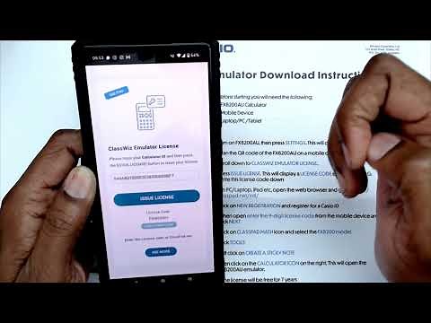 How to Casio | Use the FX-8200 AU Emulator
