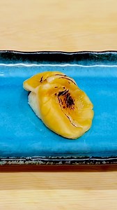 🇯🇵 Scallop butter nigiri🍣 #sushi #scallop | Chef Hiro