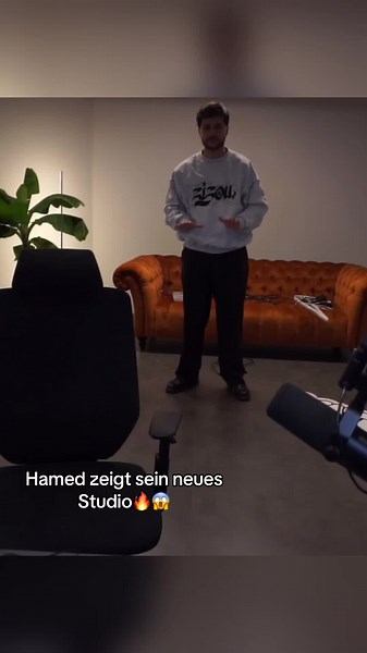 Hamed zeigt sein neues Studio: Vorher-Nachher