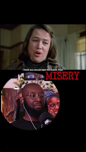 Your mind will never be free #misery #miserymovie #miseryreaction #kathybates