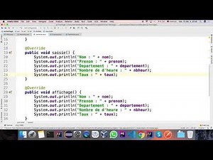 POO Heritage JAVA video 2