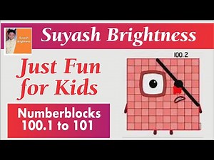 Numberblocks band 100.1 to 101