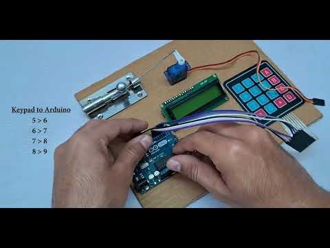 how to make digital door lock system