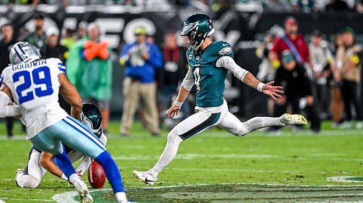 Highlight: Jake Elliott's 58-yard FG boosts Eagles' lead to 24-20