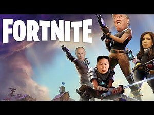 DONALD TRUMP plays FORTNITE!