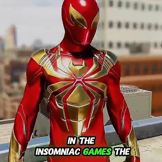 Evolution of Classic Iron Spider Suit in Spider-Man Games #spiderman #suit #ironspiderman
