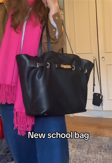 Guys I’m actually obsessed it’s so cute and not TOO basic #studytok #newbag #sixthform #alevels #gcse