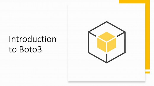 Introduction to Boto3 library