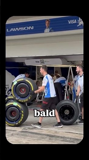 Why F1 tyres are soo smooth #f1 #formula1 #motorsports