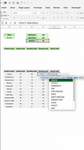 1 Minute Excel & Google Sheets Tutorial 💡 #excel #googlesheets #automation