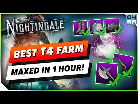 Nightingale BEST Tier 4 Essence Farm To MAX Upgrades in 1 HOUR! Realms Rebuilt