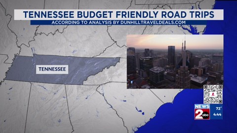 TN ranked fourth for affordable summer road trips