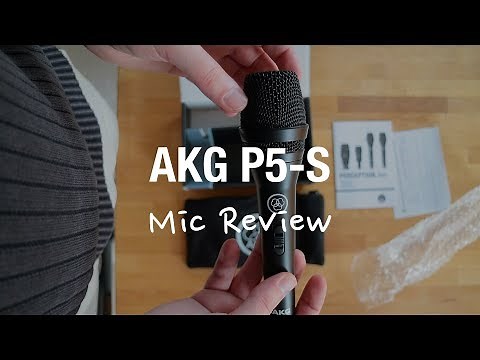 AKG P5S Vocal Microphone Review (Supercardioid XLR)