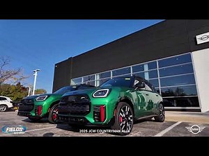 2025 MINI JCW Countryman ALL4 | Unleash the Ultimate Driving Experience