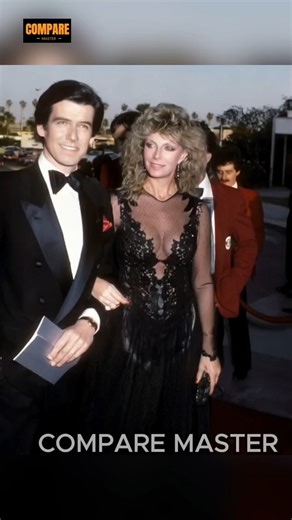 Pierce Brosnan and wife Cassandra Harris #hollywood #shorts #celebrity