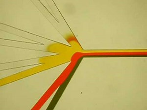 Microfluidic device with microvalves (inlet area) [Folch lab]