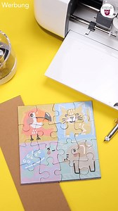 [Werbung] Der Cricut Maker von Cricut Europe hat ziemlich viel Kraft und schafft sogar 2 mm Spannplatten mit der Messerklinge. Ich habe hier die Funktion “drucken dann schneiden” verwendet und dieses süße Puzzle erstellt. Die Vorlage gibt es auf meinem Blog - ihr könnt aber auch jedes andere Bild oder auch Foto verwenden. Was würdet ihr auf ein Puzzle drucken? . ➡️ Zum Anleitung: https://www.diyeule.de/cricut-maker-unboxing/ | DIY Eule