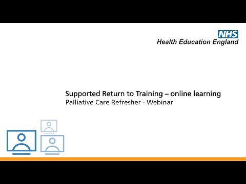 Palliative Care Refresher - Webinar