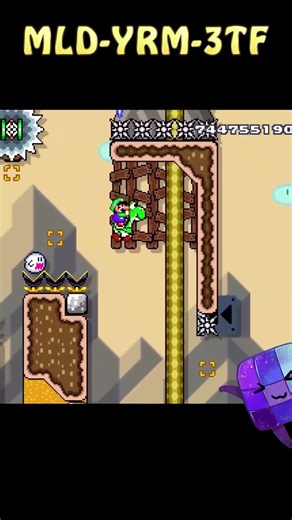 Super Mario Maker 2 🎮 Rafty Runes Kaizo Lite 🎮 Raxzor #short #mario