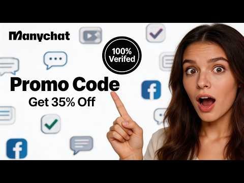 🔥 Manychat Coupon Code - Get Pro Plan 70% OFF NOW! (EASY)