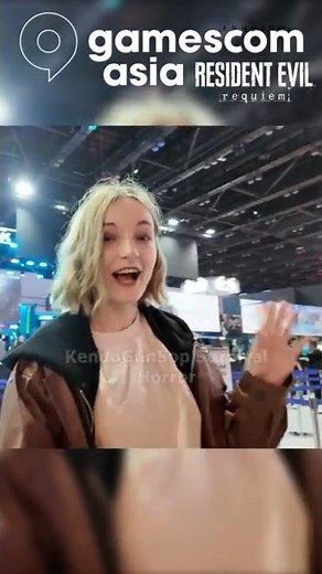 I Met GRACE ASHCROFT - RESIDENT EVIL Requiem at gamescom Asia x Thailand Game Show 2025!