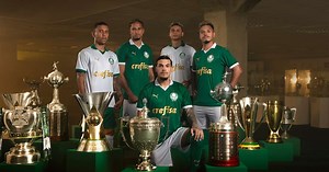 Palmeiras lança os uniformes da temporada 2024 celebrando os 110 anos do clube
