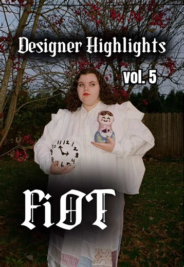 Designer Highlights vol. 5 with @F i O T 🕰️🎀 Ruby Webb is the multidisciplinary artist behind FiOT, a size inclusive garment and photography operation. Her work explores the whimsy that can be found in unexpected places. 🪡 Shop her work with us, in several other stores around the US, and customs from her directly.