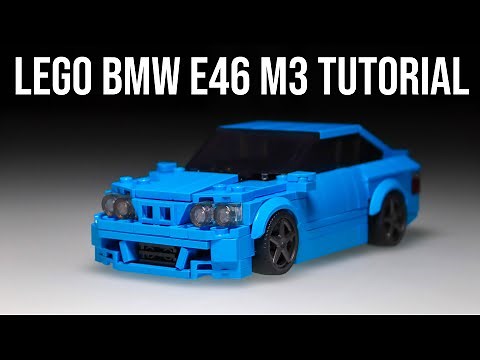 LEGO BMW e46 M3 Speed Champions Moc Tutorial