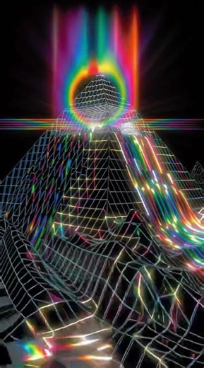 Trippy Pyramid 🌈 Live Wallpaper